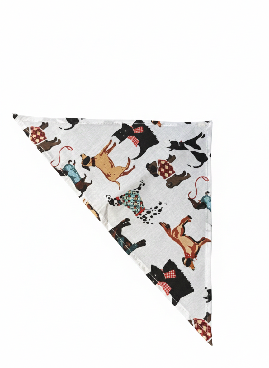 Dog Bandana Small Cotton