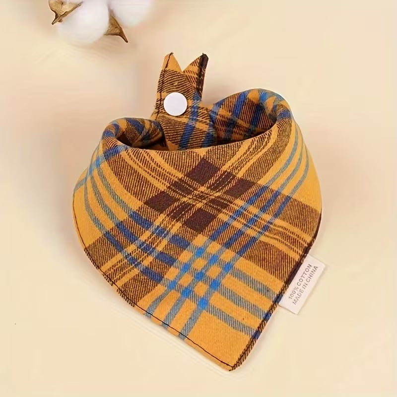 Plaid Pet Bandana