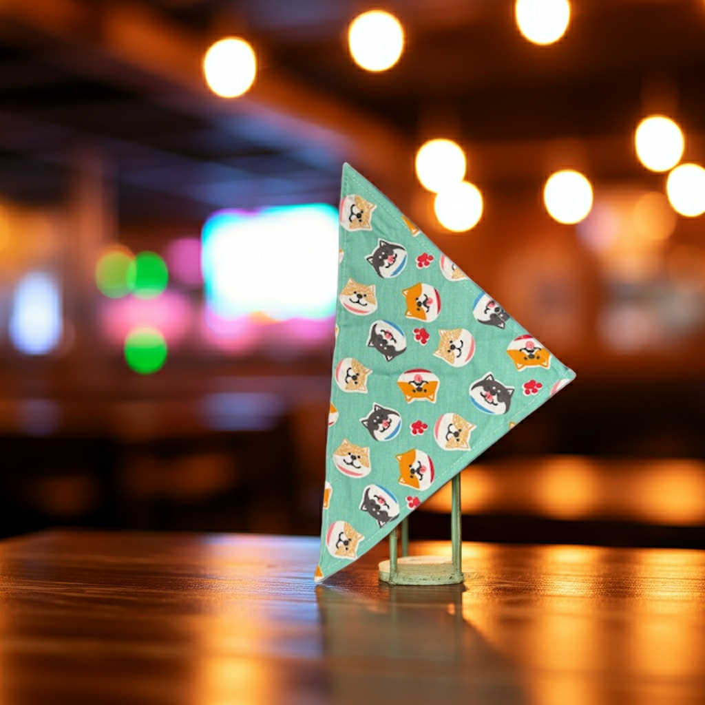Dog Bandana - Small 100%cotton