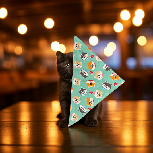 Dog Bandana - Small 100%cotton
