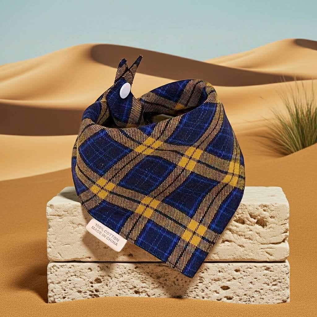 Plaid Pet Bandana